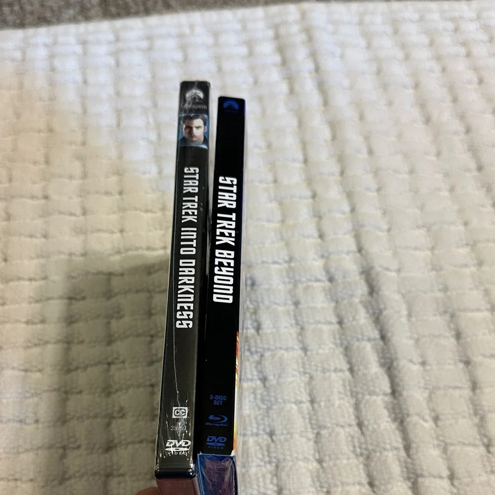 Star Trek Into Darkness DVD & Star Trek Beyond Blu-ray Set Both New - Picture 8 of 8